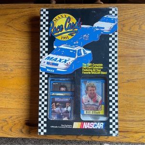 New Maxx  Sealed 1991 Complete NASCAR 240 Card Race Racing Collection